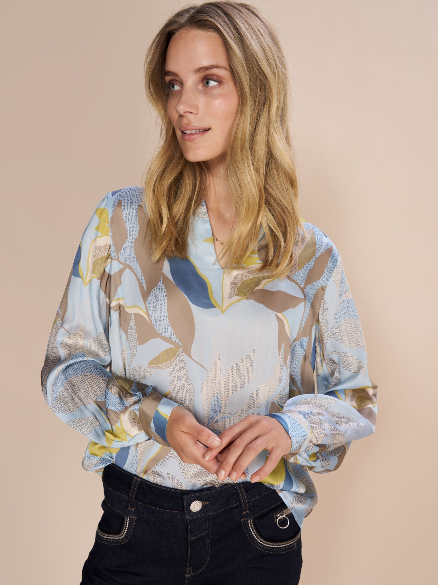 Modelshot / Cashmere Blue / Detail